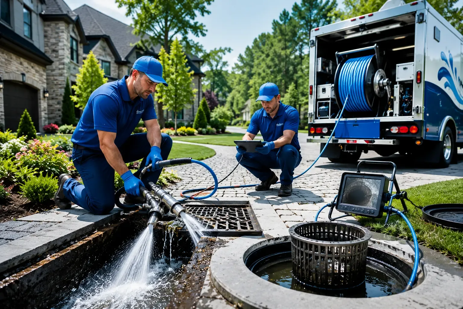 Local outdoor drain cleaning professionals in Franklin, NH